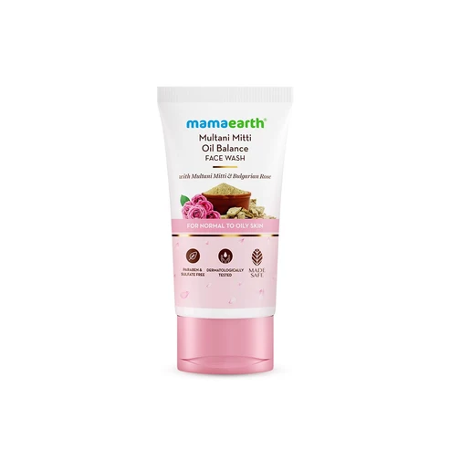 Mamaearth Multani Mitti Oil Balance Face Wash