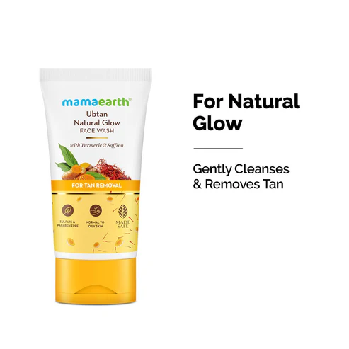 Mamaearth Ubtan Natural Glow Face Wash